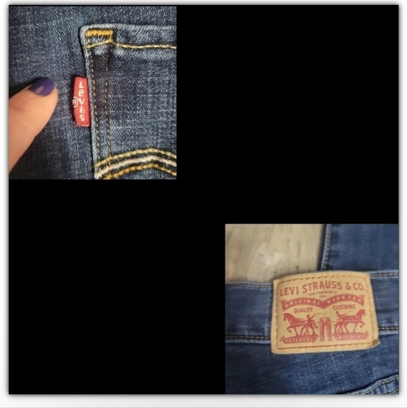 Levi's Classic Boot Cut jeans size 8 - Picture 5 of 5